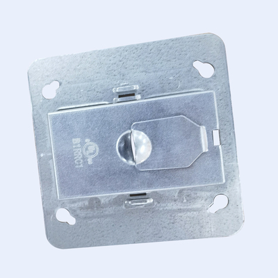 Chiny RUFFIN Wylotowa płyta przyłączeniowa Zainstalowana pokrywa głębokości 1/2 &quot;i 1&quot; 1,20 mm dostawca