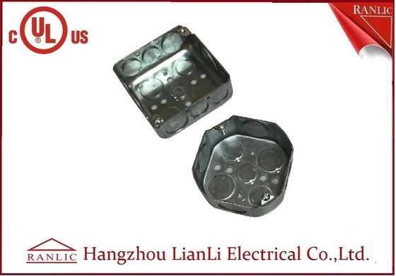 Chiny Kwadratowa i ośmiokątna stalowa skrzynka wylotowa Metalowa skrzynka przyłączeniowa o grubości 1,6 mm dostawca