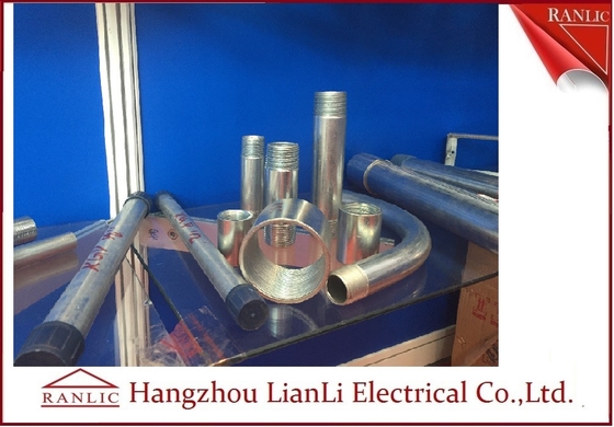 Chiny 1-calowy / 2-calowy ocynkowany przewód elektryczny IMC Zewnętrzna sztywna rura przewodowa dostawca