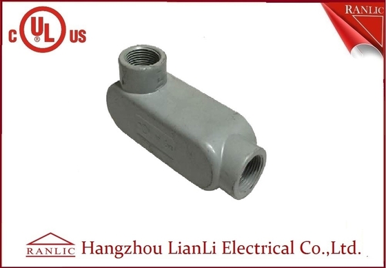 Chiny Szary 3/4 cala 1-calowy aluminiowy sztywny korpus z gwintem wewnętrznym powlekany PVC dostawca
