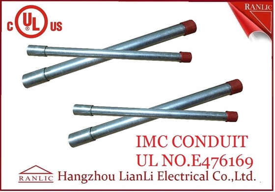 Chiny Biały cienkościenny stalowy przewód elektryczny IMC ocynkowany 1-1 / 2 cala 1-1 / 4 cala dostawca