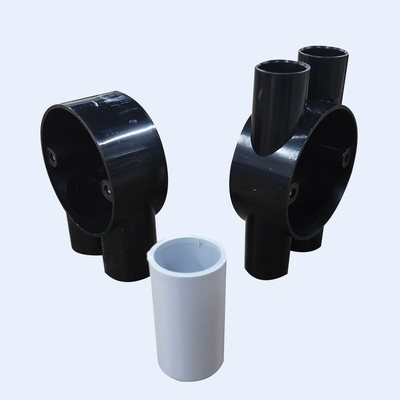 Biały czarny 20MM 50MM Upvc żeński adapter Fix z materiałem halogenowym tulei dostawca