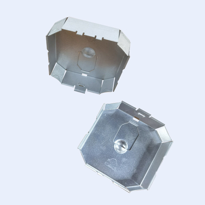 Głęboka stalowa okrągła pokrywa skrzynki przyłączeniowej 1/2 &quot;1/4&quot; 3/4 &quot;Ocynkowane wykończenie dostawca