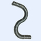 Elastyczny stalowy przewód powlekany PVC o zmniejszonej ściance o grubości 2 &quot;1-1 / 2&quot; 0,60 mm dostawca