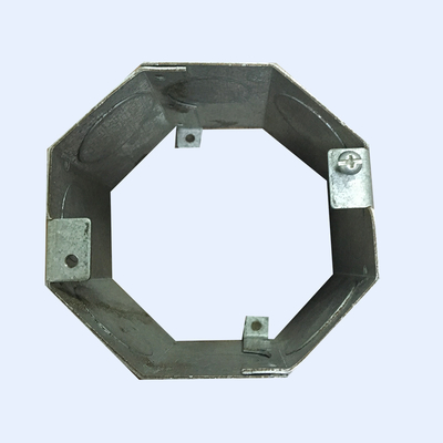 Ośmiokątny prefabrykowany pierścień przedłużający metalową skrzynkę o grubości 1,60 mm dostawca