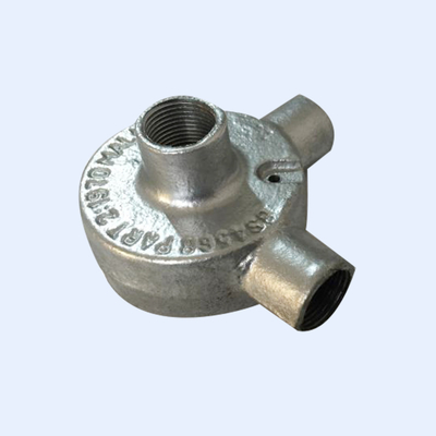 32mm puszka przyłączeniowa z żeliwa ciągliwego o głębokości 28mm ze śrubami M4 bs4568 dostawca