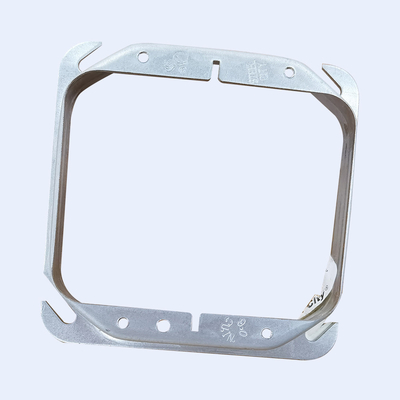 Pre Gavlanized Square Conduit Box Pierścień błotny o grubości 1,60 mm bez śruby dostawca