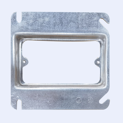 Pre Gavlanized Square Conduit Box Pierścień błotny o grubości 1,60 mm bez śruby dostawca
