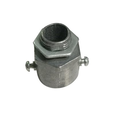 Galwanizowany elektrycznie 25 mm elastyczny adapter aluminiowy z 2 śrubami M4 stalowa nakrętka zabezpieczająca dostawca