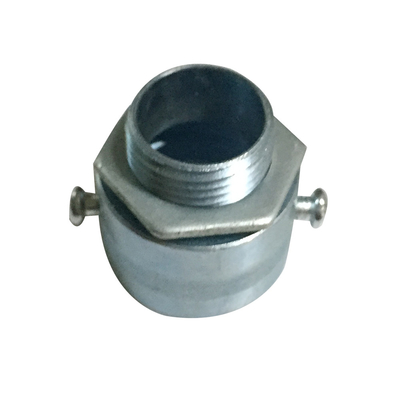 Galwanizowany elektrycznie 25 mm elastyczny adapter aluminiowy z 2 śrubami M4 stalowa nakrętka zabezpieczająca dostawca
