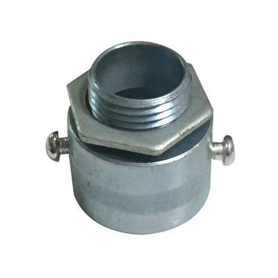 Galwanizowany elektrycznie 25 mm elastyczny adapter aluminiowy z 2 śrubami M4 stalowa nakrętka zabezpieczająca dostawca