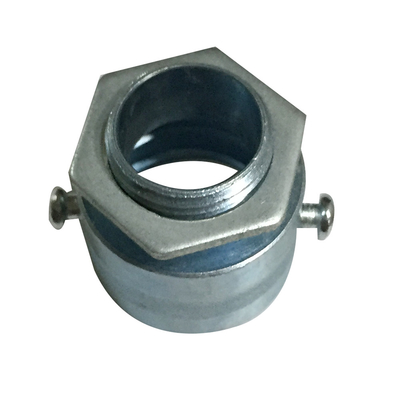 Galwanizowany elektrycznie 25 mm elastyczny adapter aluminiowy z 2 śrubami M4 stalowa nakrętka zabezpieczająca dostawca