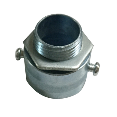 Galwanizowany elektrycznie 25 mm elastyczny adapter aluminiowy z 2 śrubami M4 stalowa nakrętka zabezpieczająca dostawca